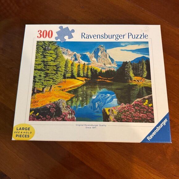 Ravensburger Other - Ravensburger Rocky Mountain Reflections 300 Large Format Jigsaw Puzzle